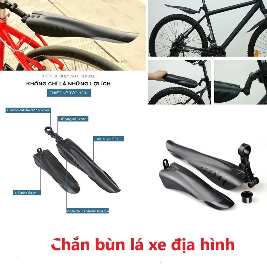 Chắn bùn lá xe đạp địa hình ( 1 bộ ) CH325