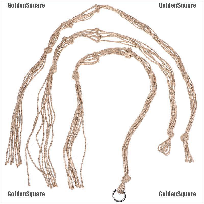 Giá Đỡ Chậu Cây Dây Bện Treo Trang Trí