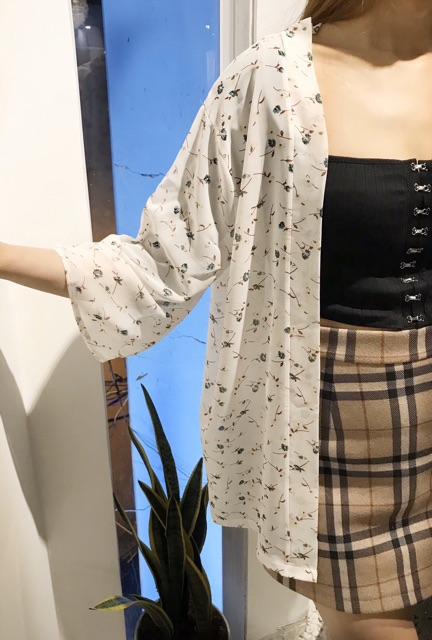 Áo Kimono Hoa Siêu Phẩm new | BigBuy360 - bigbuy360.vn