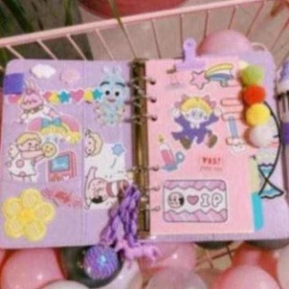 Dtct sổ còng planner a6 bìa pu ch712