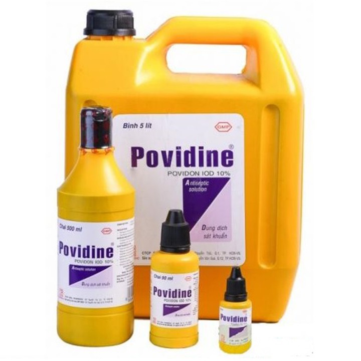 Povidine 10% chai 500ml