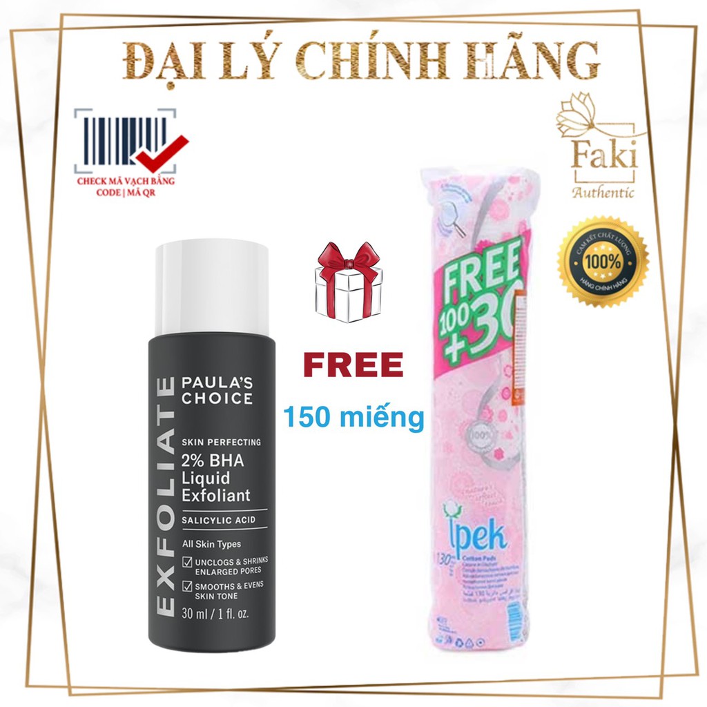 Tẩy tế bào chết Paulas Choice 2% BHA-Paula's Choice Skin Perfecting 2%BHA Liquid