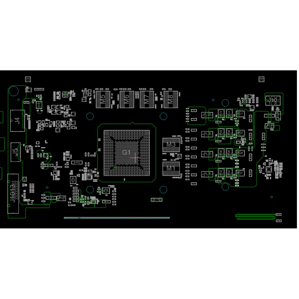 Sơ đồ mạch Boardview Card màn hình MSI mã board V328 ver 7.0