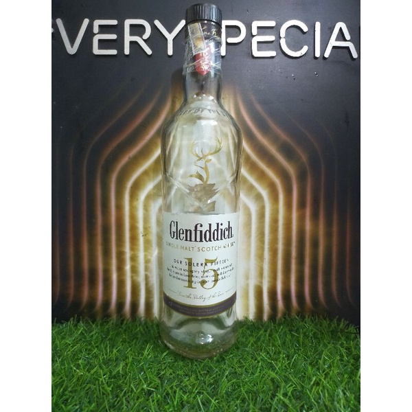 Vỏ chai rượu ngoại Glenfiddich 15