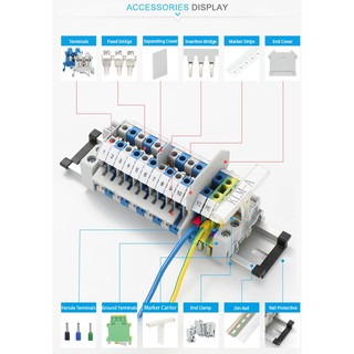 Miếng che terminal dòng JUK (JUK2.5B)