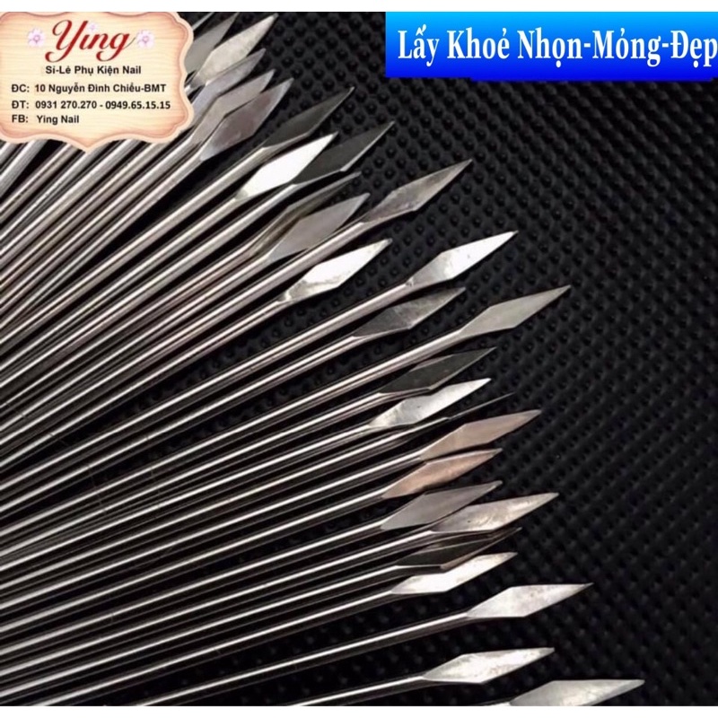 Lấy Khoé Inox nhọn mảnh đẹp