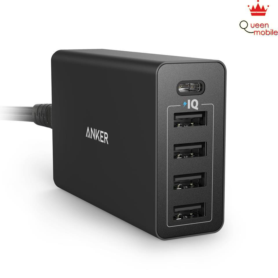 Sạc Anker 5 cổng, 40w, USB-C - [Powerport 5, 40w, USB-C] - A2052