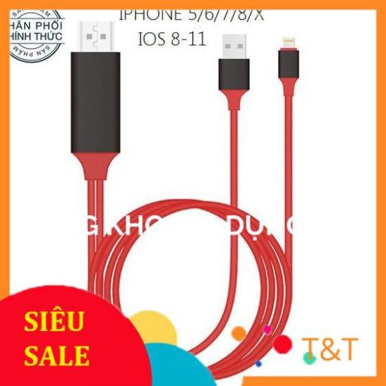 Cáp HDMI cho iphone và Ipad dây kết nối điện thoại với tivi