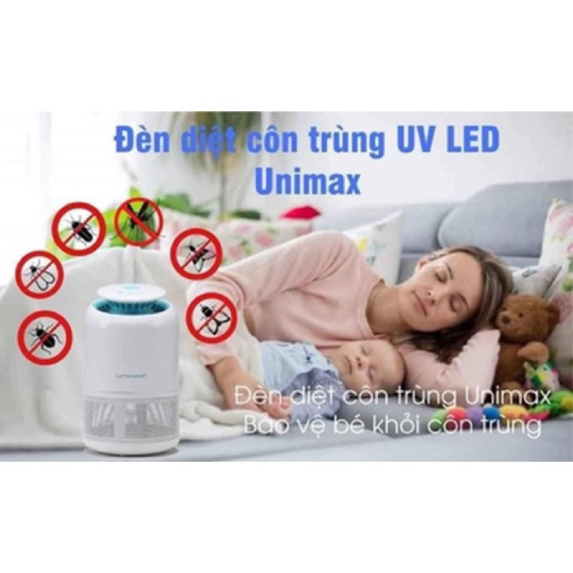 Đèn bắt muỗi Unimax bằng tia UV BUGS-KILLER Hàn Quốc