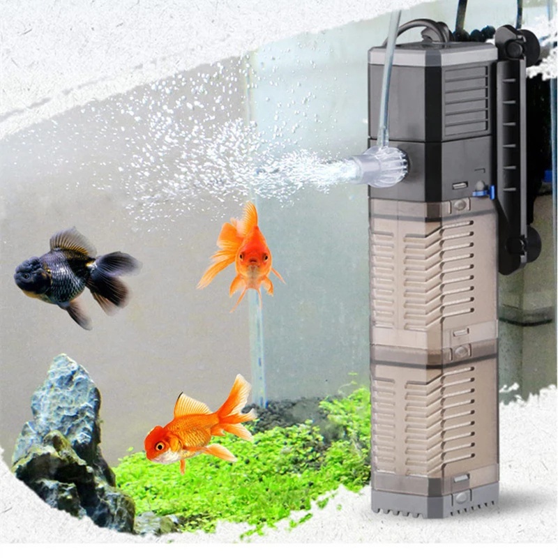 Bộ lọc nước bể cá 3 trong 1 độc đáo tiện lợi