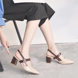 [ SẴN SALE ] Guốc đế trụ : 34/35/36/37/38/39