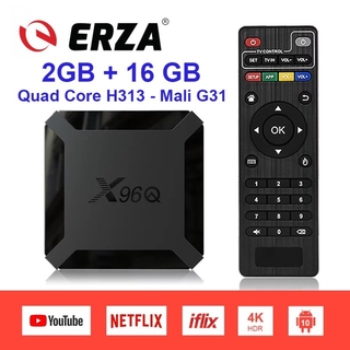 Tv Box X96q Android 10 2gb 16gb Allwinner H313 Lõi Tứ 4k 2.4g Wifi Xrb Và Phụ Kiện