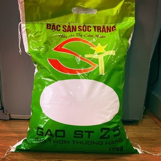 Gạo ST25 đặc sản Sóc Trăng-Bao 10kg