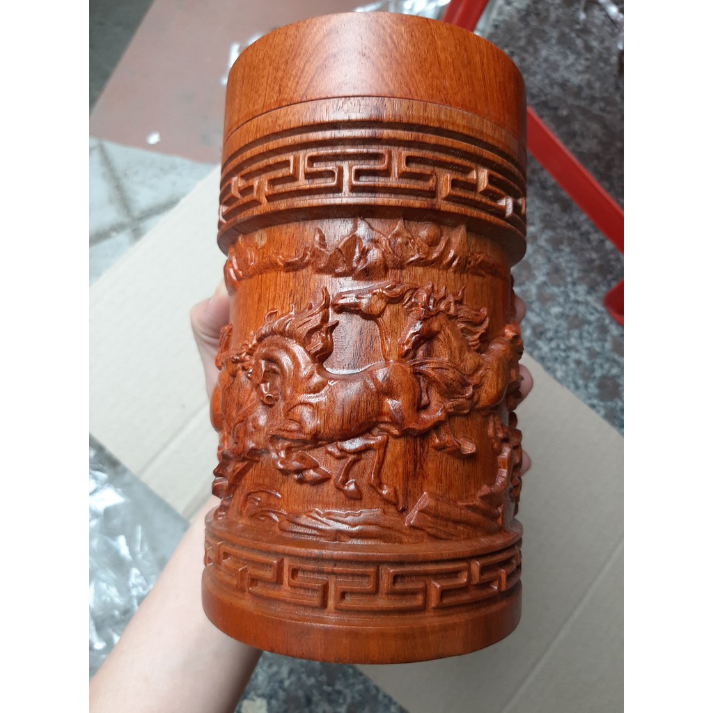 Hộp Chè Gỗ Hương Đá Nguyên Khối Mã Đáo Thành Công