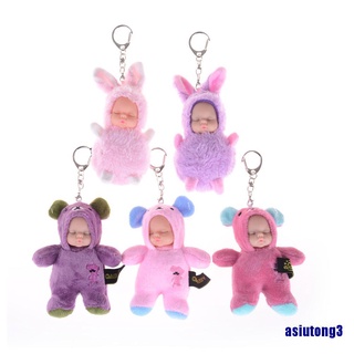 Bộ 3 Móc Khóa Búp Bê Em Bé Dễ Thương