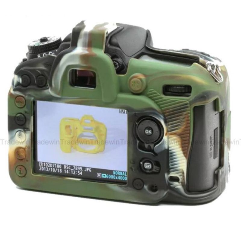 Vỏ Silicon Cao Su Bảo Vệ Cho Máy Ảnh Nikon D7000