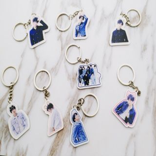 Móc khóa nhựa BTS