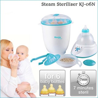 Máy tiệt trùng và hâm sữa Kenjo KJ06N