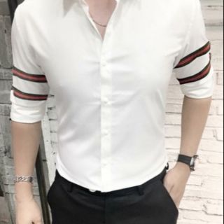 Áo sơ mi nam kẻ sọc ngang