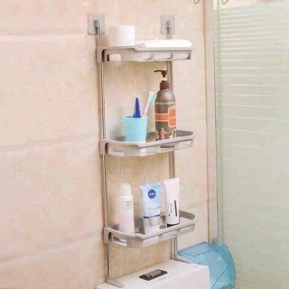 KỆ NHỰA TRÊN TOLET  3 tầng