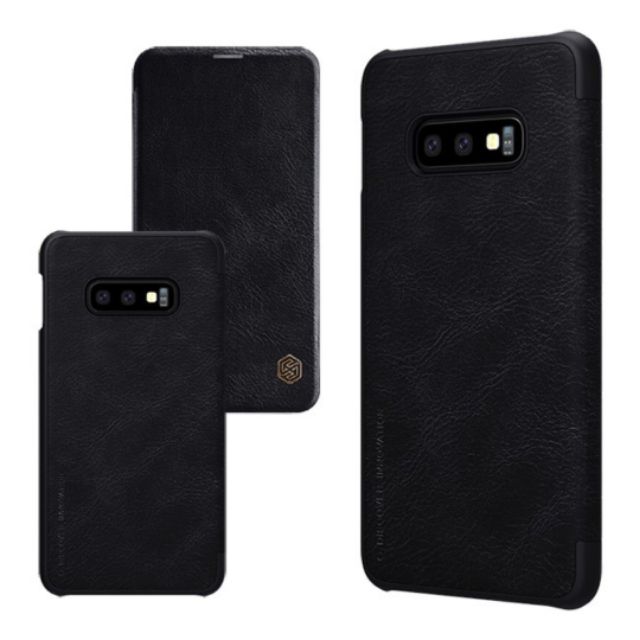 Bao da galaxy S10E hiệu nillkin QIN (hàng chuẩn chính hãng)