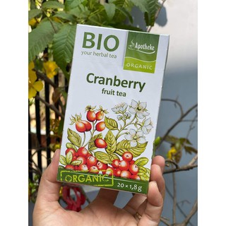 Trà hữu cơ việt quất hổ trợ hệ miễn dịch Bio Apotheke