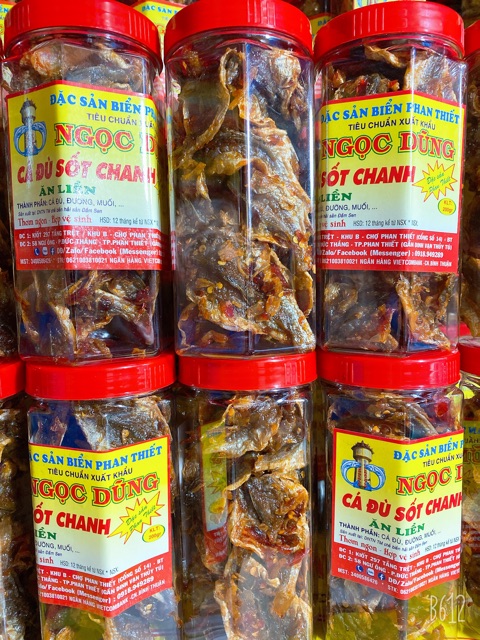 Cá Đù Sốt Chanh ( ăn liền ) là món ăn yêu thích của shop Đặc Sản Biển Phan Thiết NGỌC DŨNG; Hộp 200 gram. HSD 12 tháng