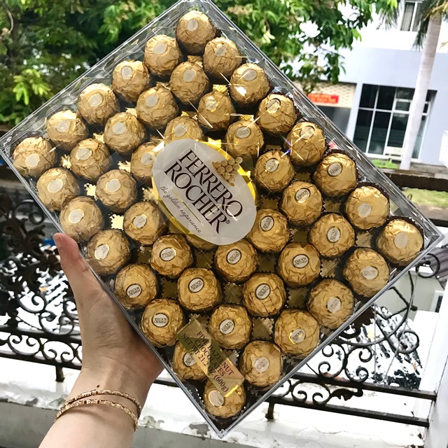 Socola 48 viên nhân hạt dẻ