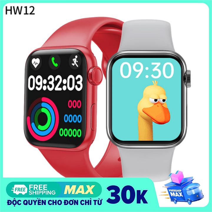 ⚡FREESHIP⚡ Đồng Hồ Thông Minh HW12, Có Nghe Gọi, Thay Hình Nền, Cảm Ứng Siêu Mượt, Chống Nước IP67