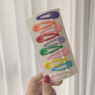 Kẹp tóc màu kẹo ngọt dễ thương