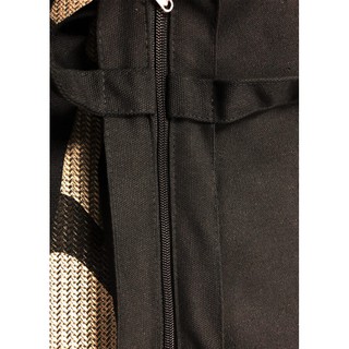 Túi vải bố trơn đen BO_TRON02K ( có khóa )