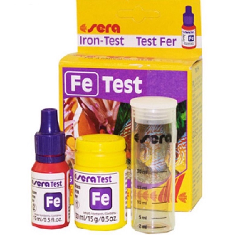 Test phèn Fe Sera, đo phèn Sắt Đức