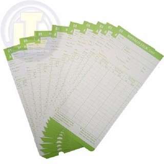 Thẻ giấy để chấm công ( dùng cho các dòng Máy chấm công thẻ giấy)