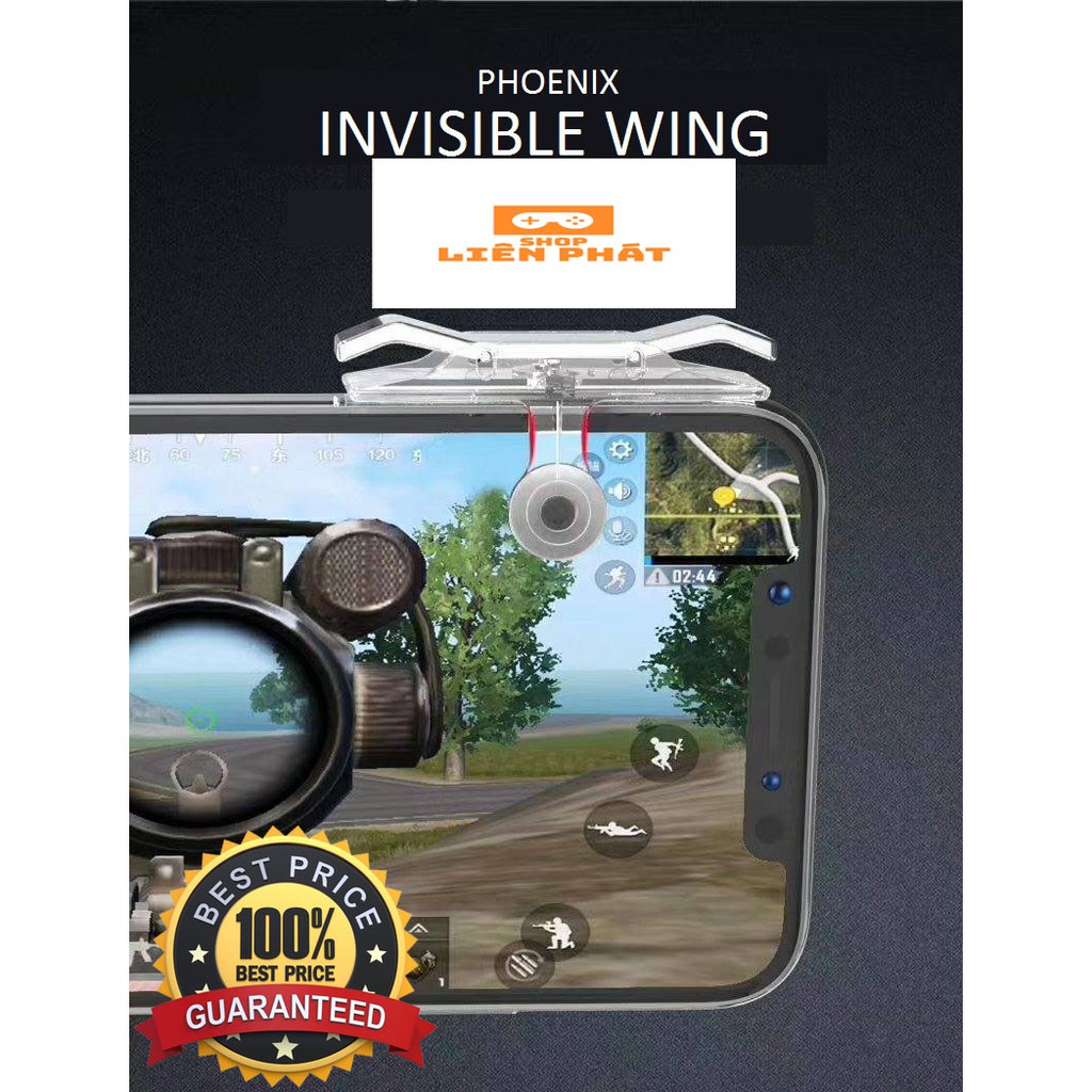 Nút chơi game bắn súng Pubg, Ros, bản Thần Ưng Kim Loại Mới Nhất!!! D9 Phoenix (Invisible Wing)! | BigBuy360 - bigbuy360.vn