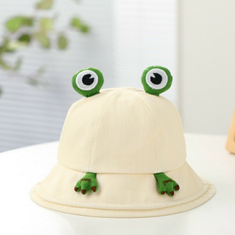 Mũ Bucket Hình Ếch Dễ Thương
