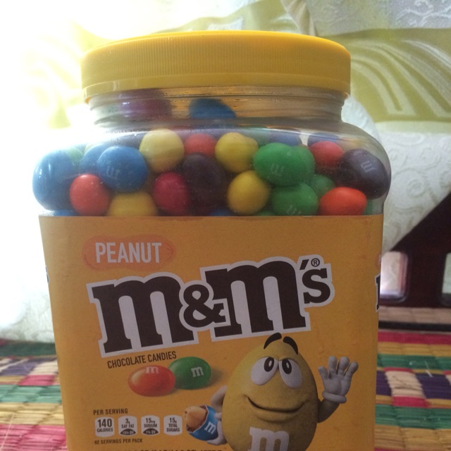 [ TÁCH LẺ ] Kẹo chocolate M&M loại nhân đậu phộng hàng Mỹ xách tay