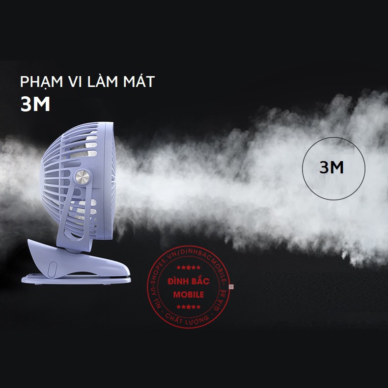 Quạt để bàn mini Yoobao F04 MAX 6400mAh | BigBuy360 - bigbuy360.vn