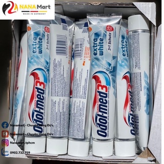 Kem đánh răng Odol-med3 Extra White 75ml