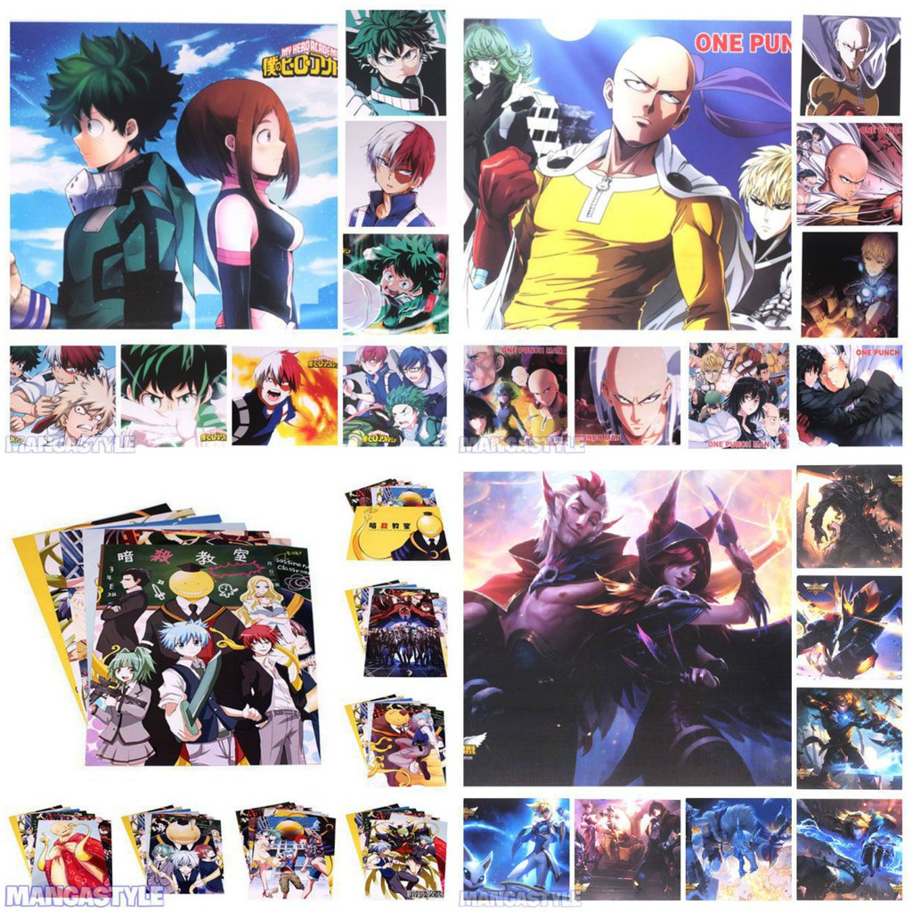 Hàng Có Sẵn - Poster In Hình Manga & Anime