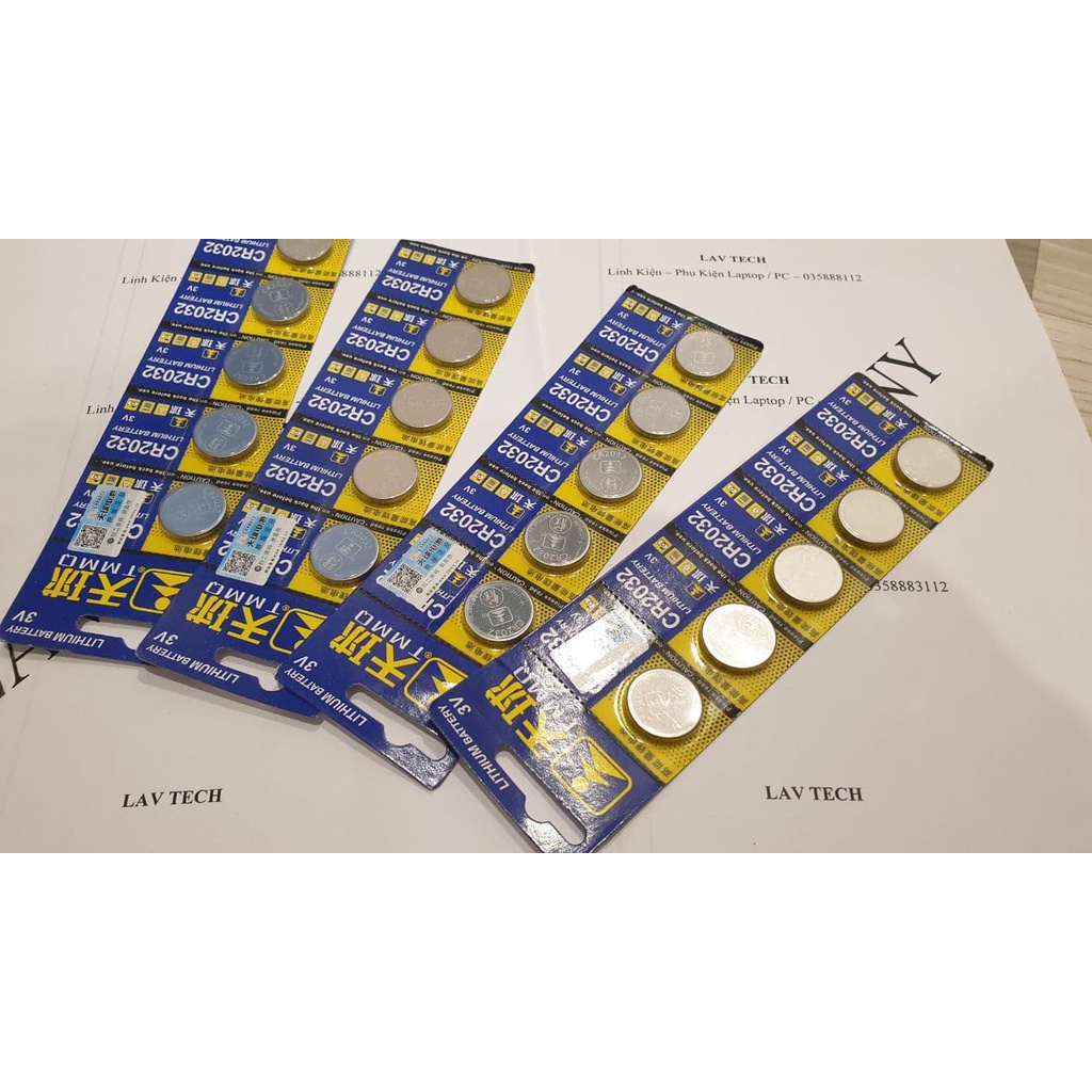 Pin Cmos CR2032 Pin Lithium 3V ( Hàng Đẹp _ Giá Tốt _ Ưu Đãi)