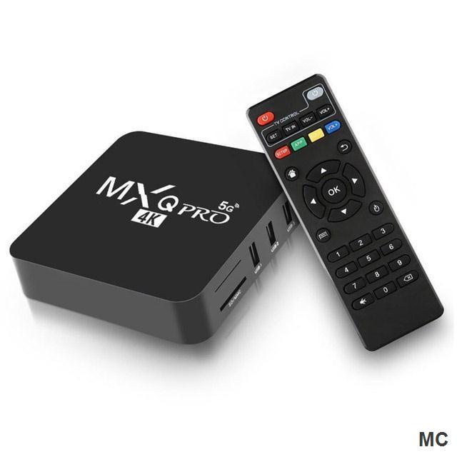Tv box Thông Minh MXQ Pro 5g 4K 16 Gb/256 WiFi Android 11.1 HD Và Phụ Kiện