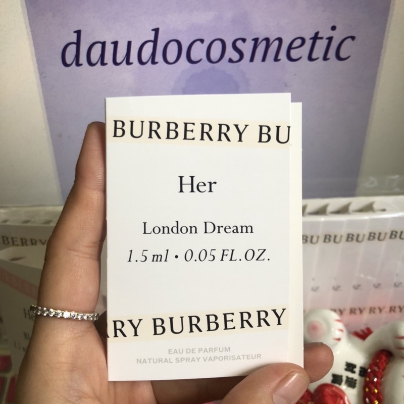 Nước hoa Burrberry Her EDP - Her Elixir De Parfum - Her London Dream - Her Blossom burberry EDT 1.5ml