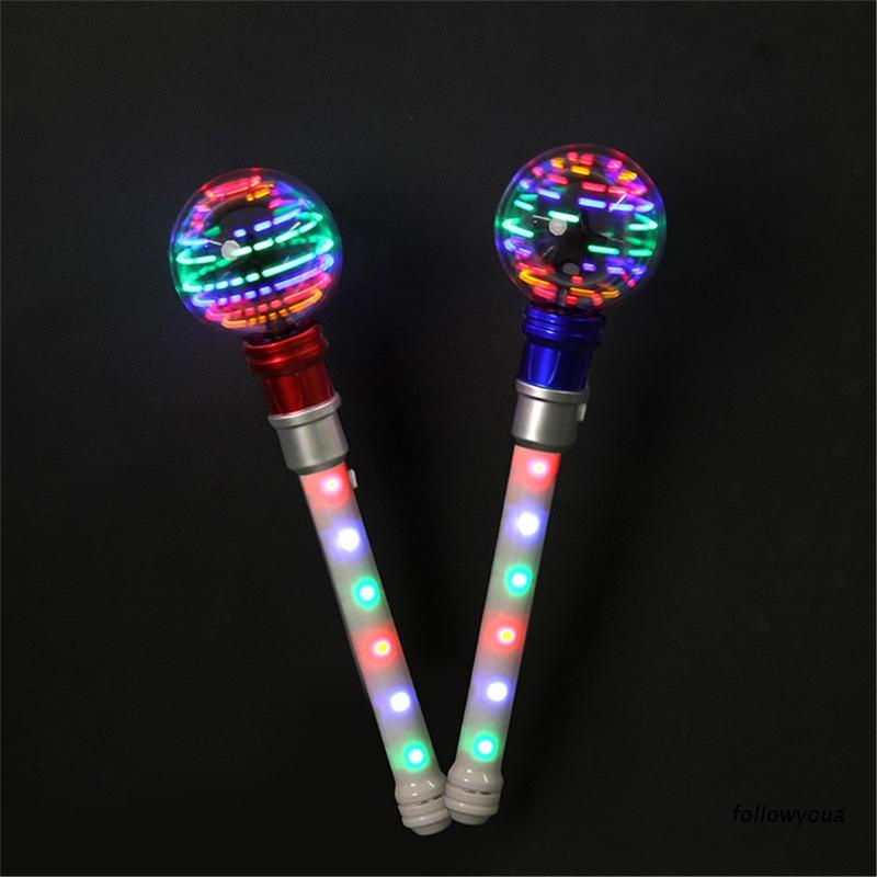 Đồ Chơi Que Quay Phát Sáng 13&quot; Với 16 Đèn LED Nhiều Màu Sắc Và Đồ Chơi Cho Trẻ