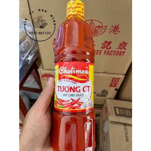 TƯƠNG ỚT (HOT CHILI SAUCE) CHOLIMEX 830GR