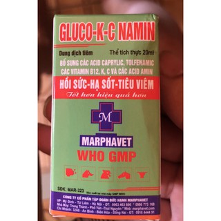 Gluco kc namin thuốc cầm máu chống xuất huyết hỗ trợ ddieuf trị bệnh