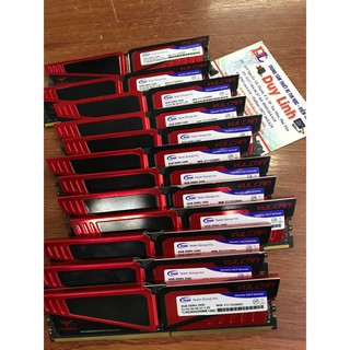 Ram DDR4 8G/2400 Team tản thép đẹp như mới còn bảo hành đến 09/2023