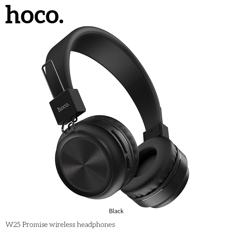 Tai nghe Bluetooth chụp tai hoco. W25 tích hợp micro thời lượng pin 200 giờ - Chính Hãng