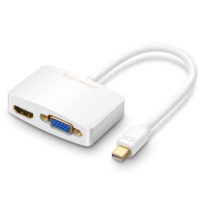 Cáp chuyển đổi Mini displayport To HDMI/ Vga Ugreen 10427