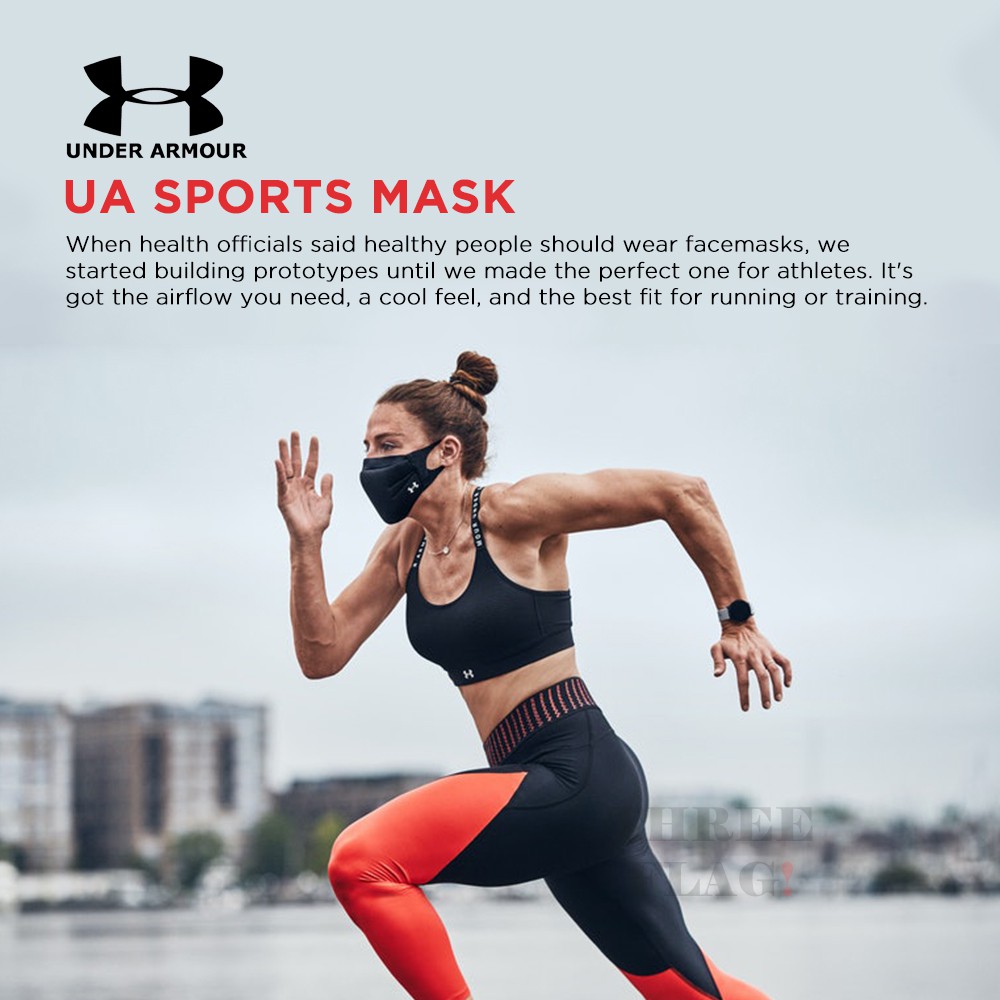 UNDER ARMOUR Mặt Nạ Thể Thao Under Armor Thiết Kế Năng Động Hợp Thời Trang