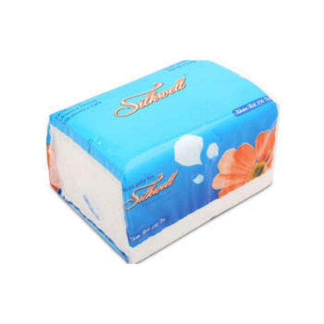 Combo 2 gói giấy rút lụa Silkwell 250 tờ siêu mịn